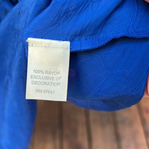 J. Jill gold embellished tie waist blouse.  Vintage J. Jill! - Picture 13 of 14